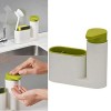 Sink Tidy Set Kitchen & washroom Sink Organizer with Built in Soap Dispenser