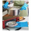 Durable Silicone Oven Gloves Heat Resistant Safe Cooking Baking Frying Barbecue
