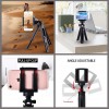 Portable Mini Tripod Holder Stand 360 Degree Rotation Foldable Shockproof Lightweight