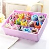 Socks Undergarments Storage Box 15 Grid with Transparent Cover