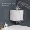 360° Rotatable Corner Bathroom Storage Organizer