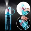 Sports Water Bottle With Mist Spray