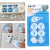 Pack of 6 Plug Top Safety Lock For Kids