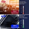 New Car Sun Shade Umbrella Cover for Windshield UV Reflecting Foldable Front Glass Sunshade Umbrella