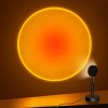 New Sunset Color Atmosphere Sunset Projector Lamp Led Live Night Light For Home Bedroom Coffee Shop Bar Background Wall Decoration Lamp