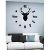 New Nordic Deer DIY 3D Acrylic Wall Clock H-130