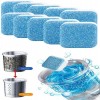 12 Pcs Washing Machine Cleaning Tablet Solid Washing Machine Cleaner