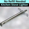 Lighter for Gas Stove Metallic Kitchen Lighter for Ignition with Spark