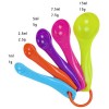 (Set of 5) Plastic Measuring Spoons
