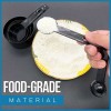10 Pcs Measuring Cup and Spoon Set - Black