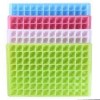New 96 Tubes Mini Plastic Ice Cubes Eco-Friendly Cavity Tray Creative DIY Desert Cocktail Juice Maker Square Mold
