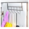 New Stainless Steel Five-Hook Cabinet Door Back By Hanger Towel Hooks