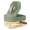 Double Spray Portable Humidifier Fan With Lamp