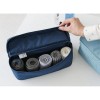 New Divided Pouch Makeup Organizer Bag Storage Case For Travel Trip Zipper Organizer Bag