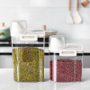 Acrylic Food Storage Jar with Measuring Cup – Rice, Pulses & Cereal Container