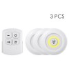 Set Of 3 LED Lamps With Remote Control, Battery Operated Multi Purpose