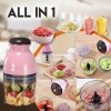 Capsule Cutter Quatre Mini Electric Multipurpose Food Chopper, Food Processor Blenders