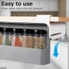 New Kitchen Cupboard Store Under Shelf Spice Rack