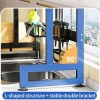 New Kitchen Storage Dish Rack With Cabinet