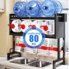 New Kitchen Storage Dish Rack With Cabinet