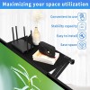 13-Inch Wide Platform Adjustable TV Top Shelf, Router And Home Decor TV Top Storage Bracket