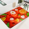 3D Flower Bathroom Rugs Non Slip Bath Mat, Quick-Drying Bathroom Mats Cute Extra Soft Absorbent