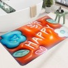 3D Flower Bathroom Rugs Non Slip Bath Mat, Quick-Drying Bathroom Mats Cute Extra Soft Absorbent