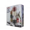 12-Bottle Spice Tower Carousel Transparent