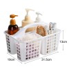 New Three Compartment Storage Basket With Handle