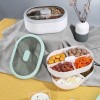 New Dust-Proof Dry Fruit Tray, Candy Snack Box With Rotary Phone Holder