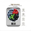 New Silver Stainless Steel Digital Kitchen Scale, 10Kg