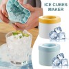 New Silicone Ice Cube Maker Ice Bucket Cup Mold