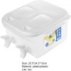 New Double Tap Portable Desktop Juice Milk Water Beverage Dispenser 5Ltrs