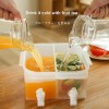 New Double Tap Portable Desktop Juice Milk Water Beverage Dispenser 5Ltrs
