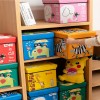 New Kids Storage Footstool Small Bench Foot Rest Stool Cartoon Character Folding Seat Chest Cube