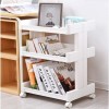 Multi-Purpose Utility Rolling Mobile Cart Trolley Organizer With 3 Tier Drawer