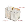 Cotton bud holder + lipstick organizer