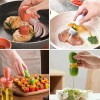 Silicone Kitchen Oil Dropper Oil Measuring Bottle, Glass Oil Bottle and Brush 2-In-1, Kitchen Cooking, Frying, Baking, Grilling Applicator, Oil Brush, Oil Bottle Oil Control Brush