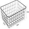 Metal Wire Storage Basket Cast Iron Art Fruits Vegetables Snacks Holder
