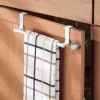 Over-The-Cabinet Towel Rack Bar For Kitchen Or Bathroom Cabinets