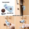 (Pack Of 2) Child Safety Cabinet Locks With Strong Adhesive Proofing Latches Lock For Drawers