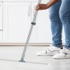 Multifunctional Floor Squeegee Broom Detachable ,Window 180° Rotatable Silicone Squeegee Scrubber