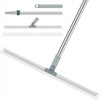 Multifunctional Floor Squeegee Broom Detachable ,Window 180° Rotatable Silicone Squeegee Scrubber