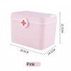 Household Multi-Layer Medicine Box Colored Macaroon Medicine Box