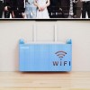 Wall-Mounted Wireless Wifi Router Shelf