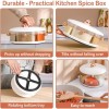 360° Rotating Large Capacity Spice Seasoning Box