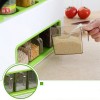 Kitchen Utensils Condiment Storage Box Rack