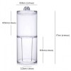 New Two-Layer Acrylic Cotton & Pad Box Organizer
