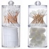 New Two-Layer Acrylic Cotton & Pad Box Organizer