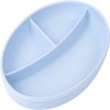 Silicone Suction Plates For Baby, Kids And Baby Divided Plate For Food, Baby Food Plate